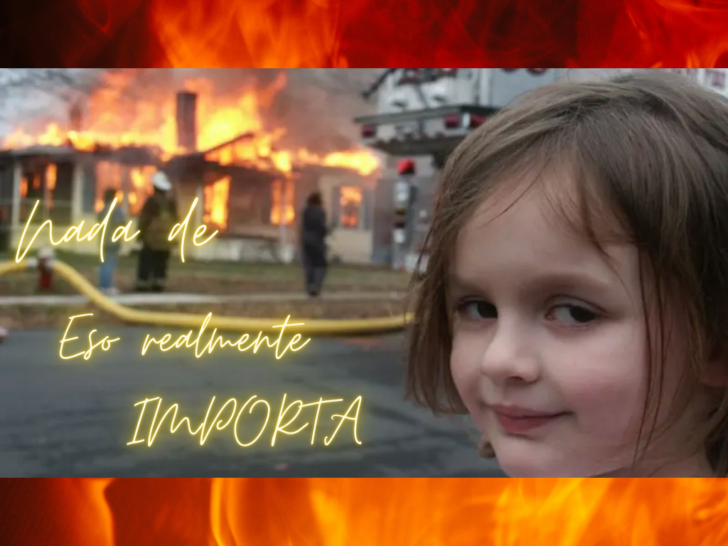 una niña observa un incendio con mirada desconcertante mostrando que ningun factor tradicional para calcular precio de sitios importa realmente